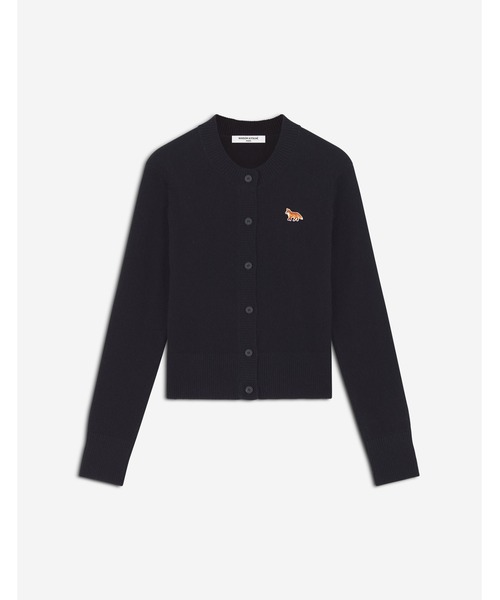 Maison Kitsune(メゾンキツネ)の「BABY FOX LAMBSWOOL FITTED CARDIGAN(カーディガン/ボレロ・レディース・ライトグレー/ネイビー/アイボリー/ブラック/ブラウン・XS/S/M/L/XL)」の19枚目の写真
