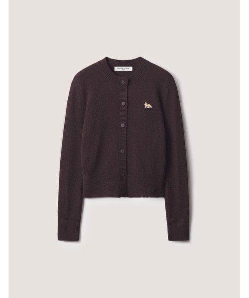 Maison Kitsune(メゾンキツネ)の「BABY FOX LAMBSWOOL FITTED CARDIGAN(カーディガン/ボレロ・レディース・ライトグレー/ネイビー/アイボリー/ブラック/ブラウン・XS/S/M/L/XL)」の22枚目の写真