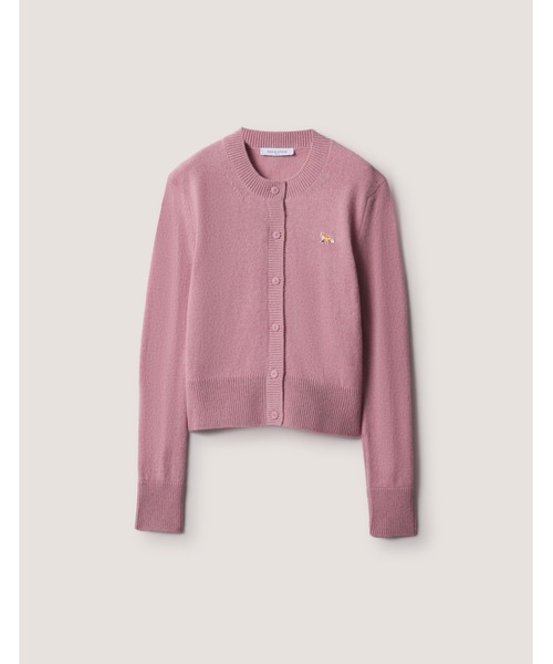 Maison Kitsune(メゾンキツネ)の「BABY FOX LAMBSWOOL FITTED CARDIGAN(カーディガン/ボレロ・レディース・ライトグレー/ネイビー/アイボリー/ブラック/ブラウン/ピンク・XS/S/M/L/XL)」の14枚目の写真