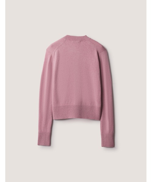 Maison Kitsune(メゾンキツネ)の「BABY FOX LAMBSWOOL FITTED CARDIGAN(カーディガン/ボレロ・レディース・ライトグレー/ネイビー/アイボリー/ブラック/ブラウン/ピンク・XS/S/M/L/XL)」の13枚目の写真