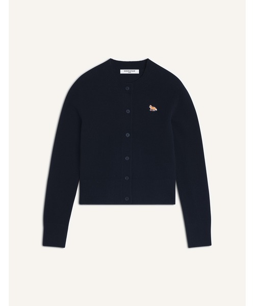 Maison Kitsune(メゾンキツネ)の「BABY FOX LAMBSWOOL FITTED CARDIGAN(カーディガン/ボレロ・レディース・ライトグレー/ネイビー/アイボリー/ブラック/ブラウン/ピンク・XS/S/M/L/XL)」の15枚目の写真