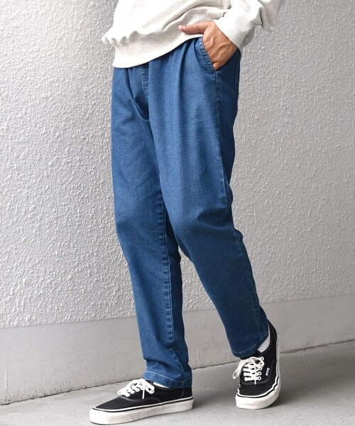 SHIPS any（シップス エニィ）の「SHIPS any:〈洗濯機可能〉スーパー ストレッチ スリム テーパード イージー デニム◆（デニムパンツ・メンズ・ダークグレー/グレー/ロイヤルブルー/ネイビー・MEDIUM/X-LARGE/LARGE）」の18枚目の写真