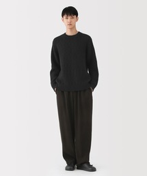 MUJI Labo 無印良品　メリノウールローゲージクルーネックセーター 紳士 メリノウールローゲージクルーネックセーター | 無印良品