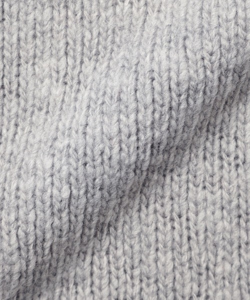 MUJI Labo〕紳士 メリノウールローゲージクルーネックセーター（ニット