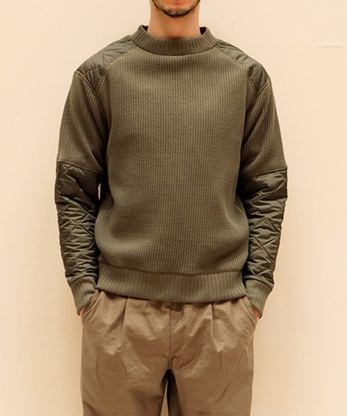専用Jackman×LAVENHAMWaffle Armored Midneck 日本製・ワッフルシャツ 】Jackman X Lavenham Waffle Armored Midneck