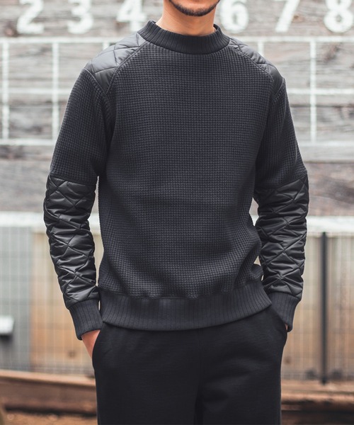 日本製・ワッフルシャツ 】Jackman X Lavenham Waffle Armored Midneck