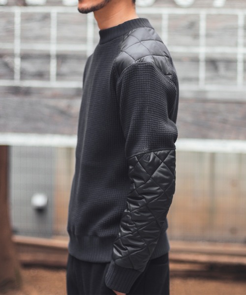 日本製・ワッフルシャツ 】Jackman X Lavenham Waffle Armored Midneck