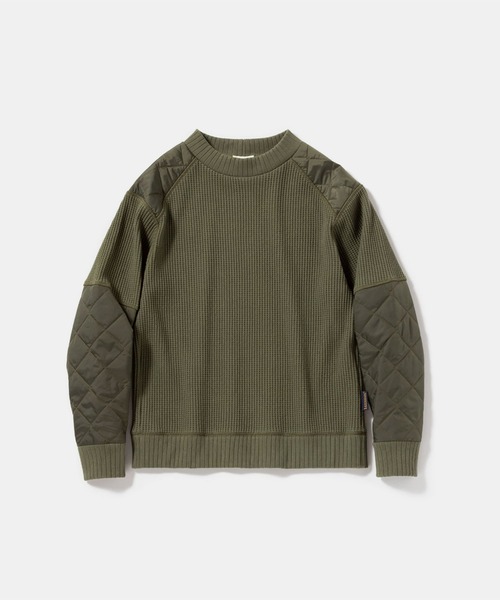 LAVENHAM（ラベンハム）の「【 日本製・ワッフルシャツ 】Jackman X Lavenham Waffle Armored Midneck Mens / ジャックマン ワッフル アーマード ミッドネック メンズ（スウェット・メンズ・ベージュ系その他/オリーブ/ブラック・S/L/XL/M/XXL）」の22枚目の写真