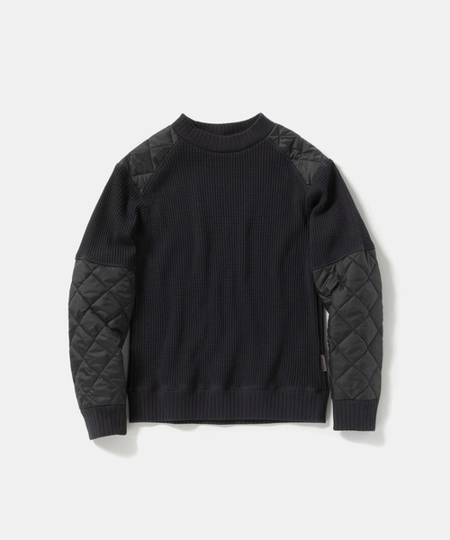LAVENHAM（ラベンハム）の「【 日本製・ワッフルシャツ 】Jackman X Lavenham Waffle Armored Midneck Mens / ジャックマン ワッフル アーマード ミッドネック メンズ（スウェット・メンズ・ベージュ系その他/オリーブ/ブラック・S/L/XL/M/XXL）」の7枚目の写真