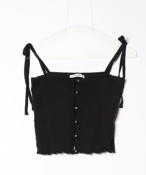 PHEENY / フィーニー　キャミソール BLACK PHEENY / フィーニー キャミソール BLACK PHEENY/WHOLEGARMENT