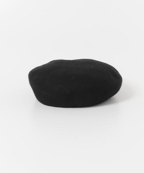 SMELLY（スメリー）の「シンプルバスクベレー（ハンチング/ベレー帽・レディース・グレー/アイボリー/ブラック/レッド・-）」の18枚目の写真