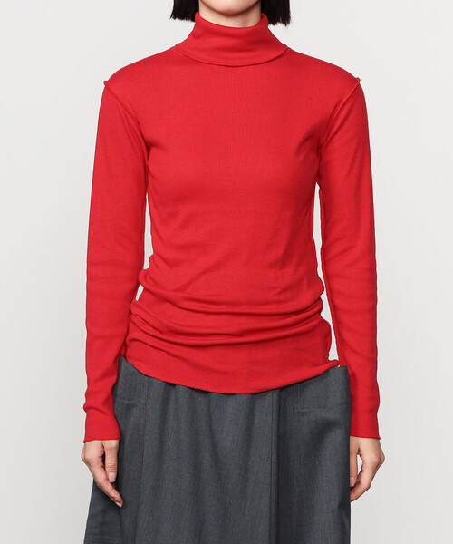 MEYAME | ソフトリブ タートルネック WOMEN（Tシャツ/カットソー