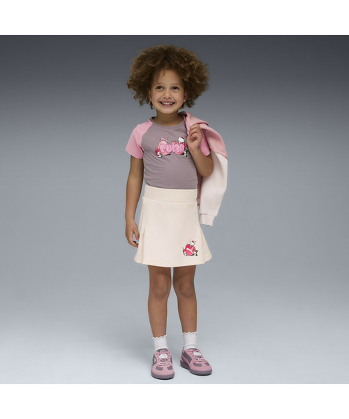 PUMA（プーマ）の「PUMA プーマ ガールズ PUMA x ハローキティ アンド フレンズ スリム 半袖 Tシ（Tシャツ/カットソー・キッズ・ホワイト/ピンク系その他/ピンク系その他2・116/122/104/110）」の10枚目の写真