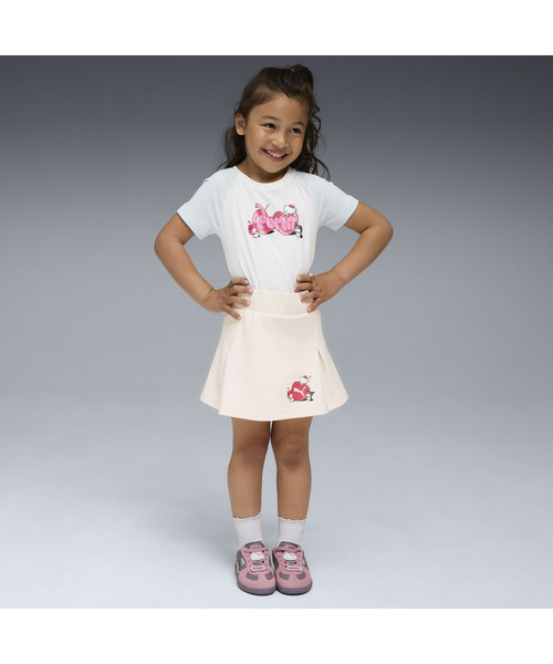 PUMA（プーマ）の「PUMA プーマ ガールズ PUMA x ハローキティ アンド フレンズ スリム 半袖 Tシ（Tシャツ/カットソー・キッズ・ホワイト/ピンク系その他/ピンク系その他2・116/122/104/110）」の14枚目の写真