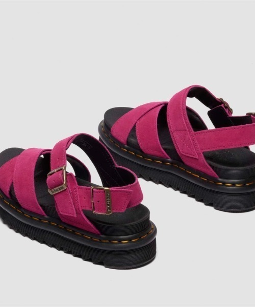 Dr. Martens（ドクターマーチン）の「Dr. MARTENS VOSS II SANDAL（ドクターマーチン VOSS II サンダル）（サンダル・レディース・ピンク系・23cm/22cm/25cm/24cm）」の4枚目の写真