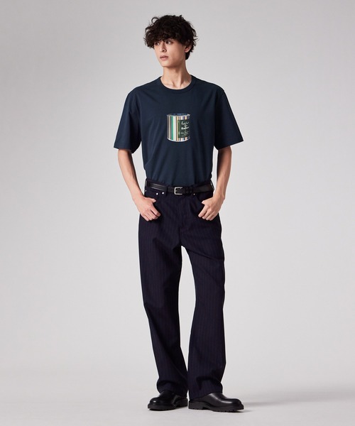 Paul Smith Loves Barbour' プリント Tシャツ / 253705 MTS15（Tシャツ