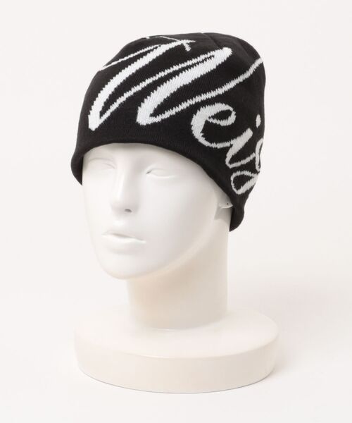 Figments（フィグメンツ）の「レターロゴワッチ（ニットキャップ/ビーニー・レディース・ブラック/グレー・FREE）」の9枚目の写真