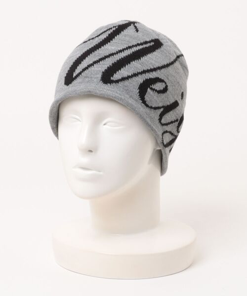 Figments（フィグメンツ）の「レターロゴワッチ（ニットキャップ/ビーニー・レディース・ブラック/グレー・FREE）」の10枚目の写真