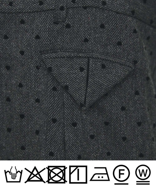 PICCIN PERLA（ピッチンペルラ）の「ハートフロッキーサロペット（サロペット/オーバーオール・レディース・チャコールグレー/ブラック・M）」の17枚目の写真