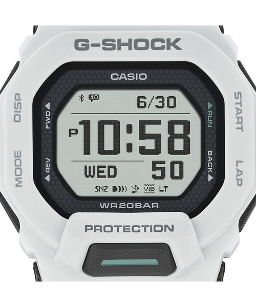 G-SHOCK(ジーショック)の「G-SQUAD(ジー・スクワッド) / GBD-200-7JF(デジタル腕時計・メンズ・ホワイト・FREE)」の5枚目の写真