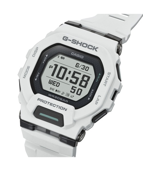 G-SHOCK(ジーショック)の「G-SQUAD(ジー・スクワッド) / GBD-200-7JF(デジタル腕時計・メンズ・ホワイト・FREE)」の8枚目の写真