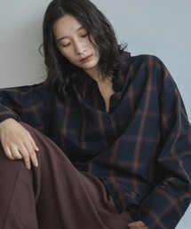 feepur | チェックオーバーシャツ(シャツ/ブラウス)