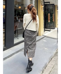 Ungrid | アニマルジャカードスカート(スカート)