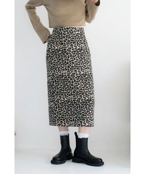 Ungrid（アングリッド）の「アニマルジャカードスカート（スカート・レディース・ブラウン/ベージュ・FREE）」の20枚目の写真