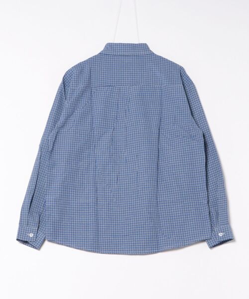 MASHIRO（マシロ）の「【MASHIRO】ブルーチェックシャツ ルーズシルエット（25MA/EKW124）（シャツ/ブラウス・レディース・ブルー・FREE）」の10枚目の写真
