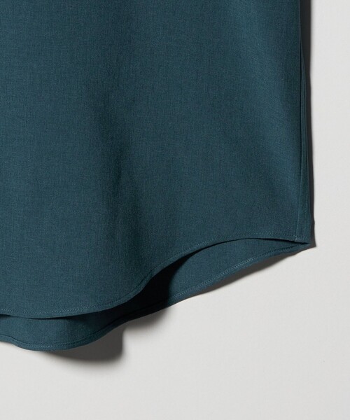 A DAY IN THE LIFE UNITED ARROWS(アデイインザライフユナイテッドアローズ)の「ウールライク ピーチ レギュラーカラー リラックスシャツ<A DAY IN THE LIFE>(シャツ/ブラウス・メンズ・ベージュ/ダークグレー/ターコイズブルー系/ネイビー・S/M/L)」の8枚目の写真
