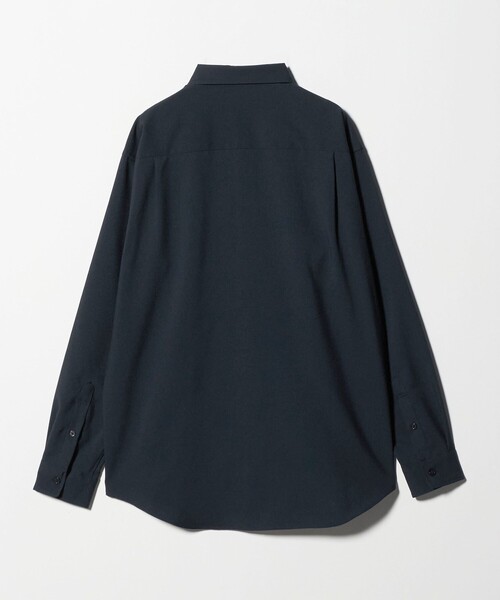 A DAY IN THE LIFE UNITED ARROWS(アデイインザライフユナイテッドアローズ)の「ウールライク ピーチ レギュラーカラー リラックスシャツ<A DAY IN THE LIFE>(シャツ/ブラウス・メンズ・ベージュ/ダークグレー/ターコイズブルー系/ネイビー・S/M/L)」の10枚目の写真