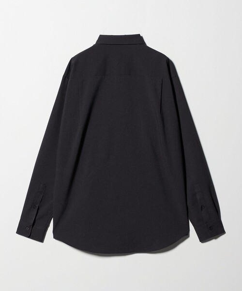 A DAY IN THE LIFE UNITED ARROWS(アデイインザライフユナイテッドアローズ)の「ウールライク ピーチ レギュラーカラー リラックスシャツ<A DAY IN THE LIFE>(シャツ/ブラウス・メンズ・ベージュ/ダークグレー/ターコイズブルー系/ネイビー・S/M/L)」の13枚目の写真