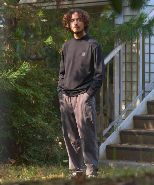 セール】OOPS 機能付きモックネックロングTシャツ（Tシャツ/カットソー