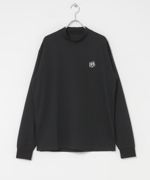 URBAN RESEARCH Sonny Label(アーバンリサーチサニーレーベル)の「OOPS 機能付きモックネックロングTシャツ(Tシャツ/カットソー・メンズ・ブラック/オフホワイト・X-LARGE/LARGE/MEDIUM)」の4枚目の写真