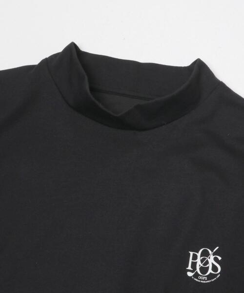 URBAN RESEARCH Sonny Label(アーバンリサーチサニーレーベル)の「OOPS 機能付きモックネックロングTシャツ(Tシャツ/カットソー・メンズ・ブラック/オフホワイト・X-LARGE/LARGE/MEDIUM)」の5枚目の写真