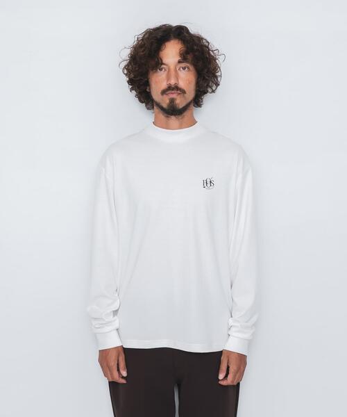 OOPS 機能付きモックネックロングTシャツ（Tシャツ/カットソー