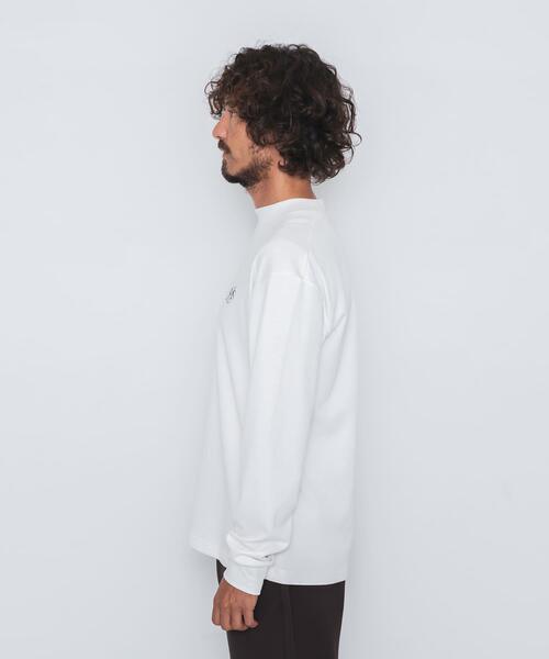 URBAN RESEARCH Sonny Label(アーバンリサーチサニーレーベル)の「OOPS 機能付きモックネックロングTシャツ(Tシャツ/カットソー・メンズ・ブラック/オフホワイト・X-LARGE/LARGE/MEDIUM)」の13枚目の写真