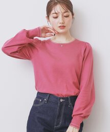 トップス　ピンク T-shirt with cut out, Pink - Sisley