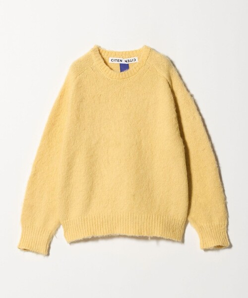 CITEN（シテン）の「＜CITEN＞エッセンシャルシャギーニット（ニット/セーター・レディース・ブラウン系/コバルトブルー/グレー系/レッド/イエロー・FREE）」の20枚目の写真