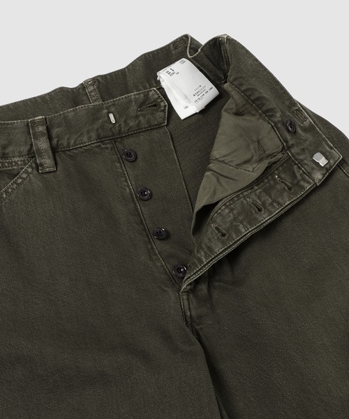 LEMAIRE（ルメール）の「MAXI WORKWEAR PANTS（その他パンツ・メンズ・グレー系その他/モスグリーン・46/44）」の4枚目の写真