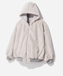 HARE | リバーシブルファーフードブルゾン(HARE)(ブルゾン)