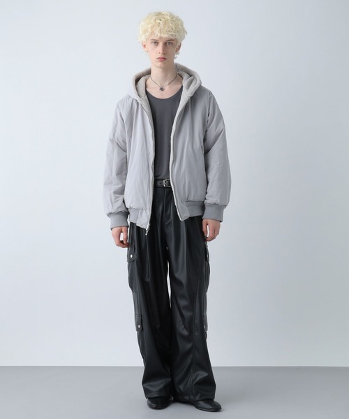 HARE（ハレ）の「リバーシブルファーフードブルゾン(HARE)（ブルゾン