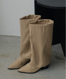 ad thie（アドティエ）の「カバー ロングブーツ（ブーツ）」