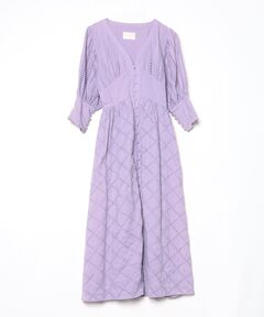 Diamond Pattern Knit Dress Set（ワンピース）｜Her lip to（ハー