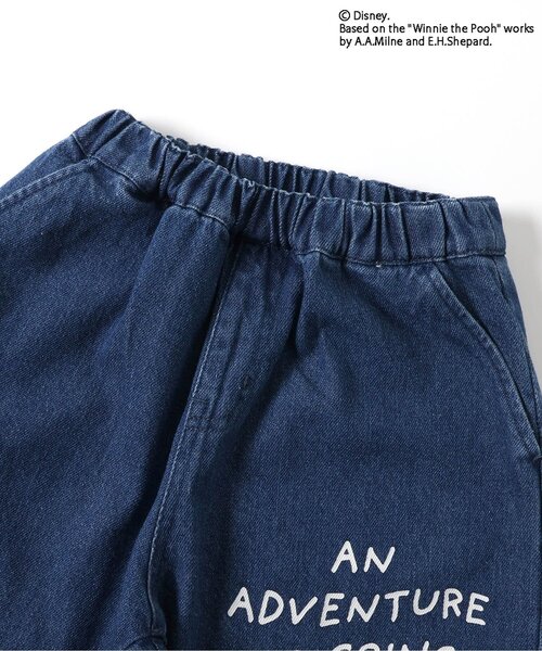 Disney（ディズニー）の「【WEB限定/リンク】ディズニーキャラクター くまのプーさん/パンツ（その他パンツ・キッズ・インディゴブルー/ベージュ・120/110/100/90）」の20枚目の写真