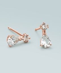 4℃(ヨンドシー)の【Holiday Limited】 K10ピンクゴールド しずく ピアス(ピアス(両耳用))