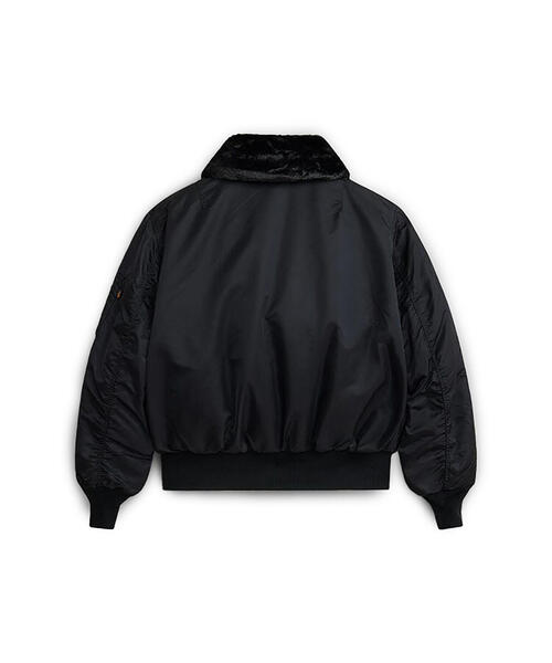 Alpha Industries（アルファインダストリーズ）の「Alpha Industries/アルファインダストリーズ/ALPHA B-15 FLIGHT JACKET/B-15 フライトジャケット（ミリタリージャケット・メンズ・ネイビー/その他10/ブラック・L/M/S/2XL/XL）」の12枚目の写真