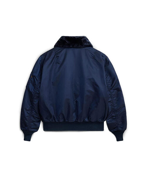 Alpha Industries（アルファインダストリーズ）の「Alpha Industries/アルファインダストリーズ/ALPHA B-15 FLIGHT JACKET/B-15 フライトジャケット（ミリタリージャケット・メンズ・ネイビー/その他10/ブラック・L/M/S/2XL/XL）」の20枚目の写真