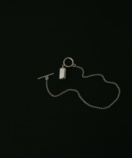 SMELLY(スメリー)の「SMELLY so’ rectangle motif bracelet(ブレスレット・レディース・シルバー・-)」の3枚目の写真