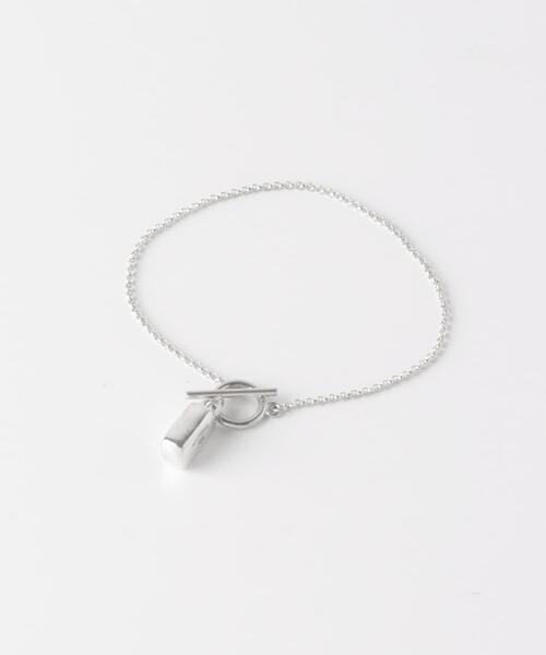 SMELLY(スメリー)の「SMELLY so’ rectangle motif bracelet(ブレスレット・レディース・シルバー・-)」の6枚目の写真